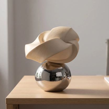 Abstract Knot Desk Sculpture - Nodax 1