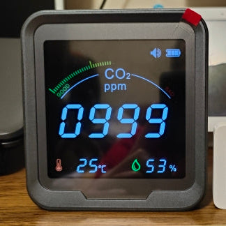 Royelle Smart Carbon Dioxide Monitor for Home - Real-Time Air Quality Sensor with Alerts