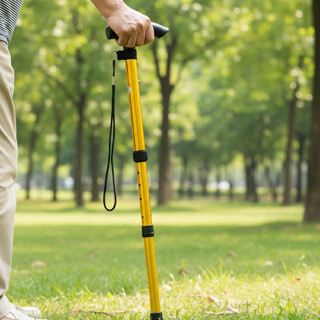 AluStride | Adjustable Walking Cane with Ergonomic Handle | Lightweight Mobility Aid for Enhanced Support 3