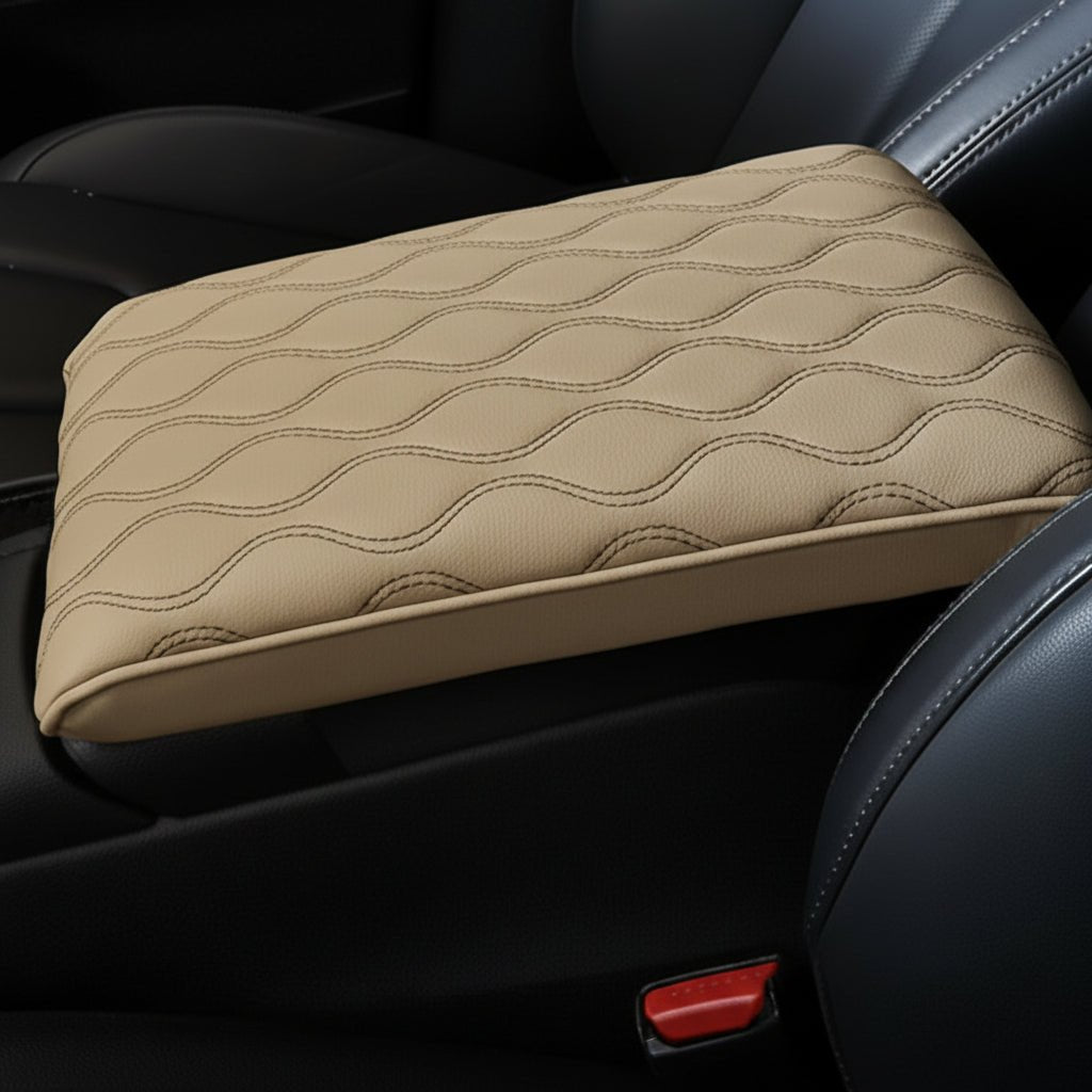 Ambra Memory Foam Car Armrest Cushion for Center Console Protection and Comfort 5