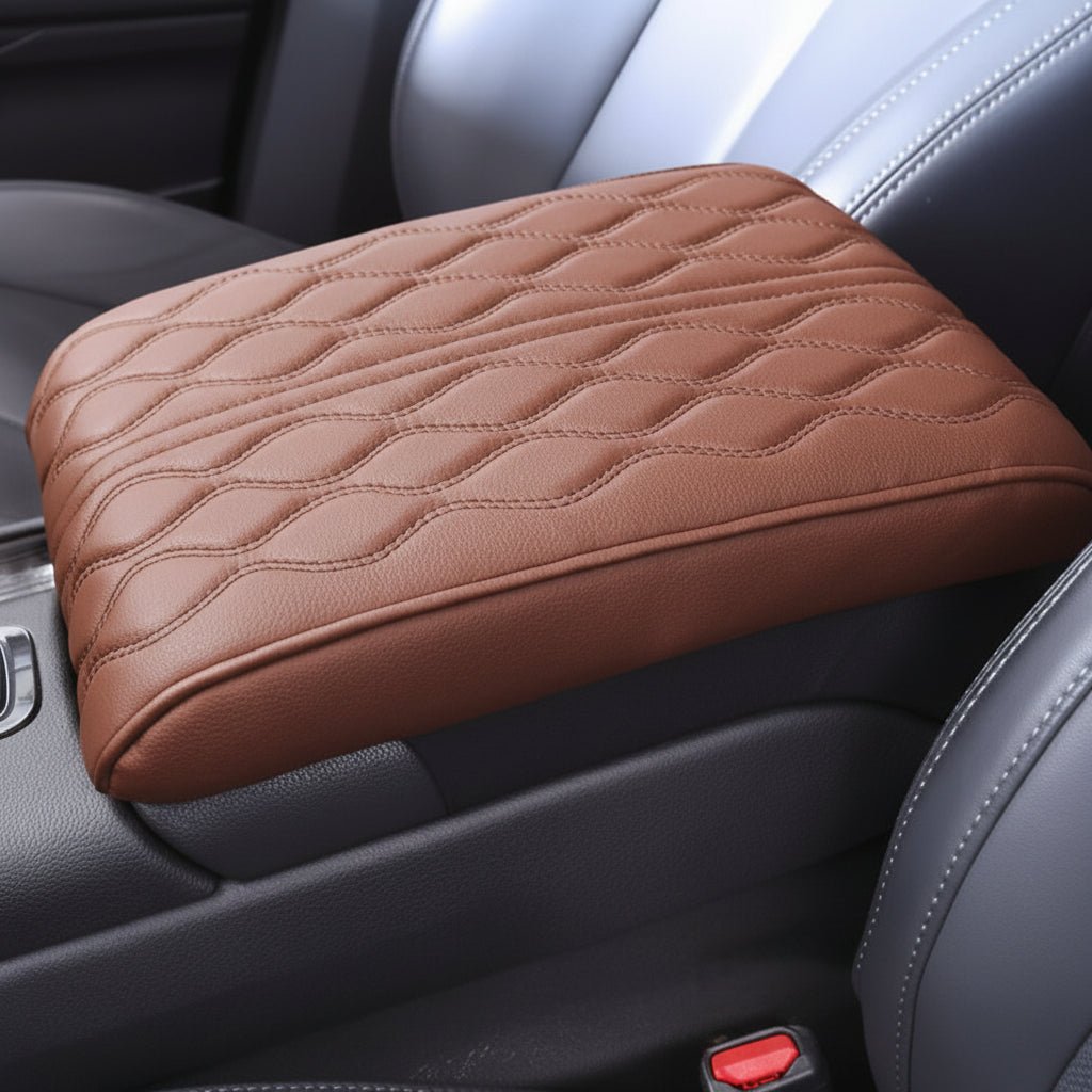 Ambra Memory Foam Car Armrest Cushion for Center Console Protection and Comfort 8