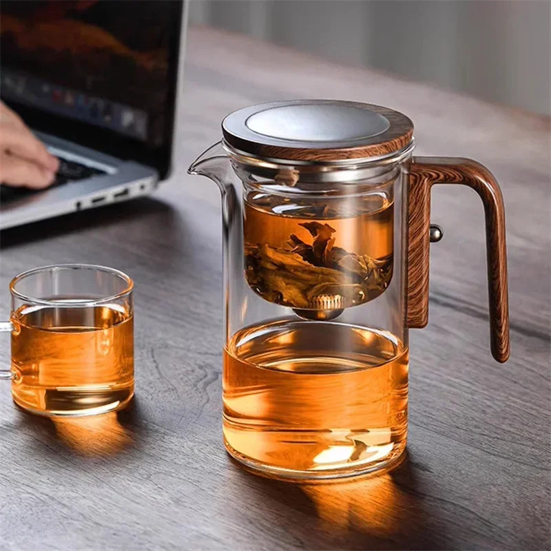 Artisan Glass Teapot With Infuser 3