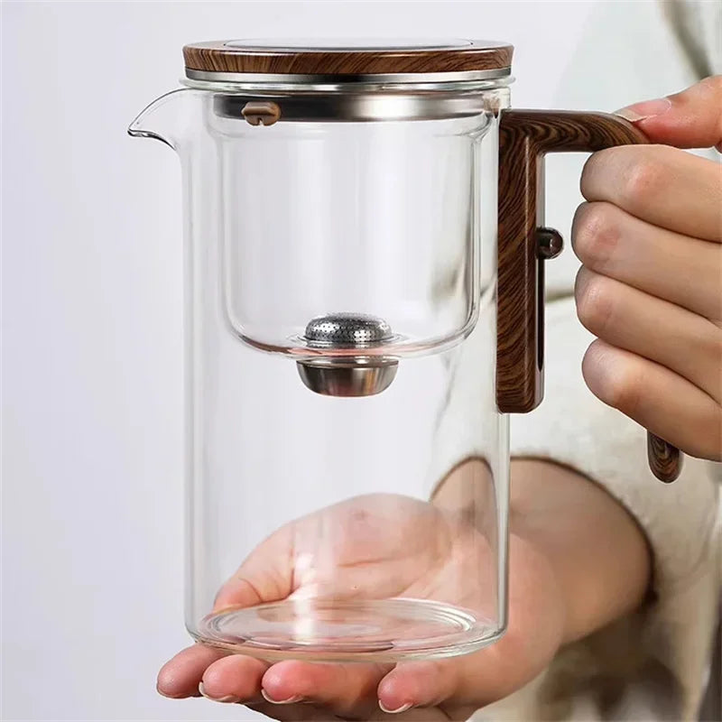 Artisan Glass Teapot With Infuser 4