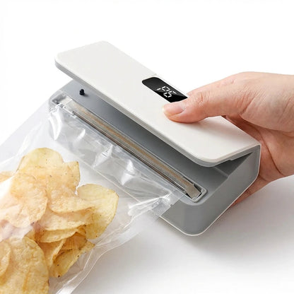 Bag Sealer Magnetic Mini Battery Operated Plastic 2