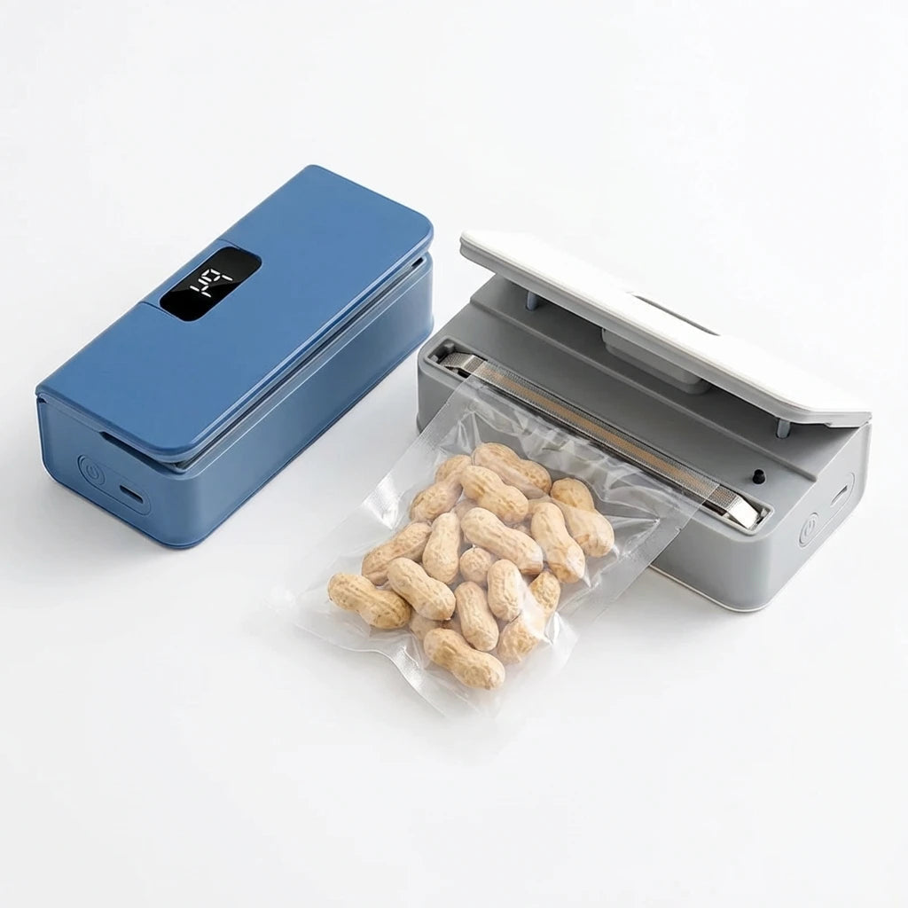 Bag Sealer Magnetic Mini Battery Operated Plastic 4