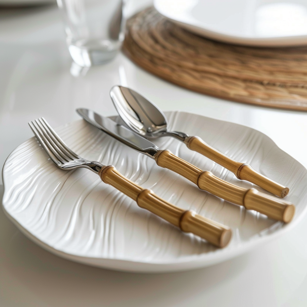 Bamboo Cutlery 24pc Set 5