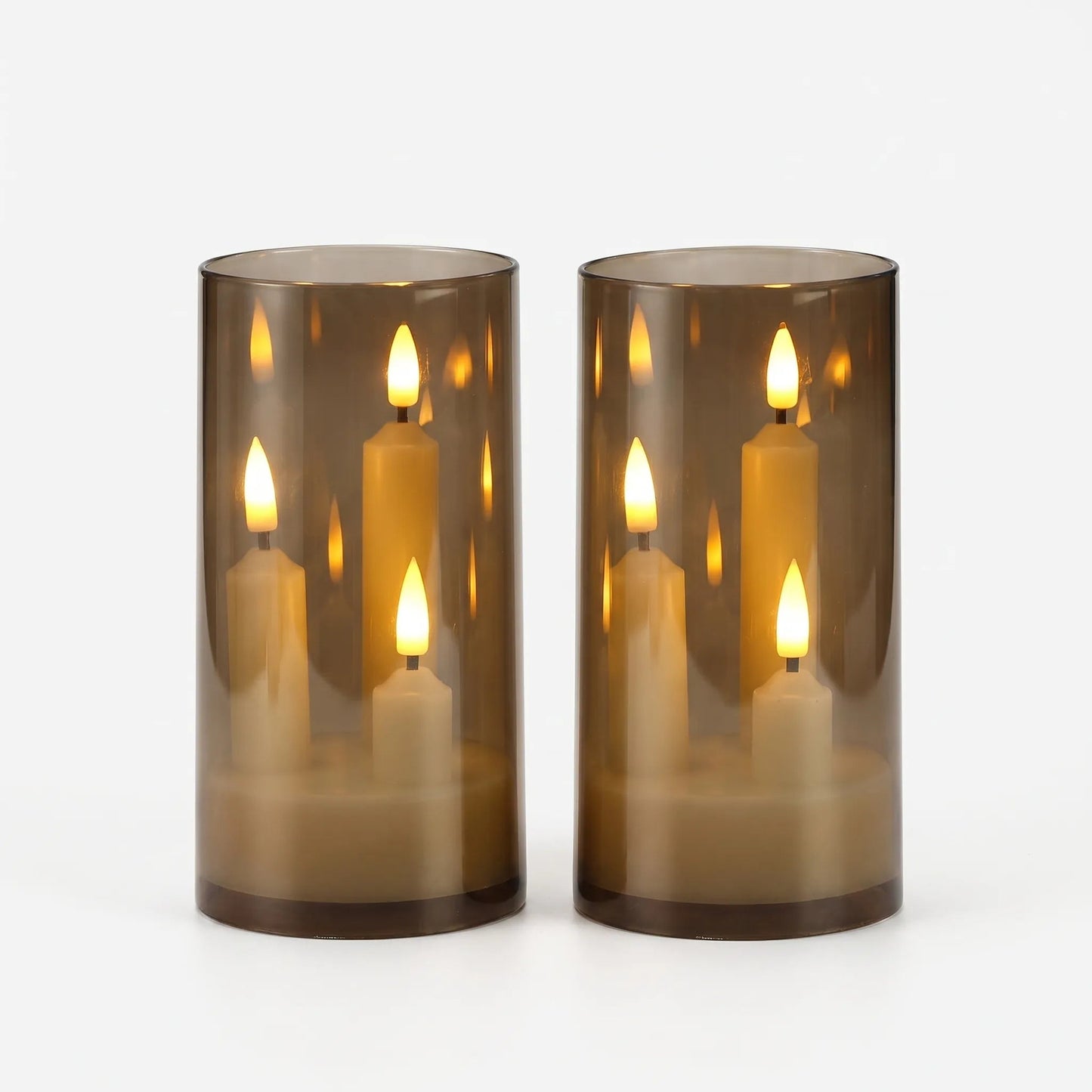 Battery-Operated Artificial Candle Set - Glowick 0