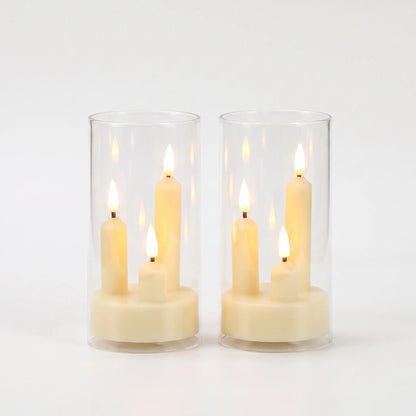Battery-Operated Artificial Candle Set - Glowick 5