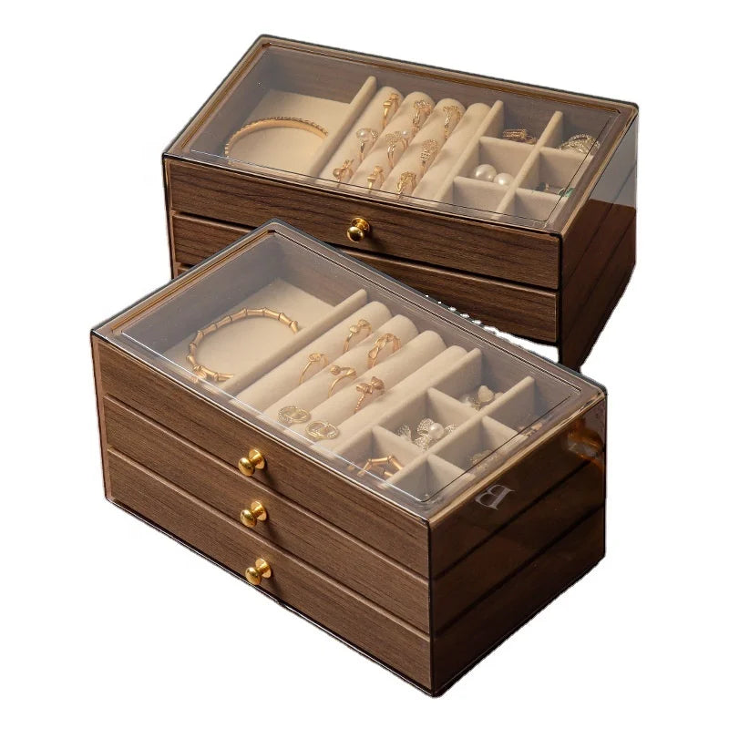 Bijora - Three-Drawer Jewelry Organizer Box 2