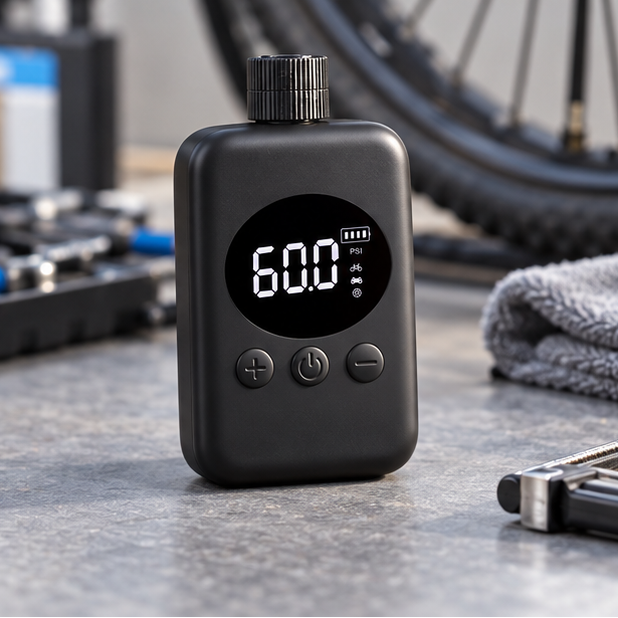 Royora Cordless Mini Bike Pump-150 PSI Portable Electric Tire Inflator