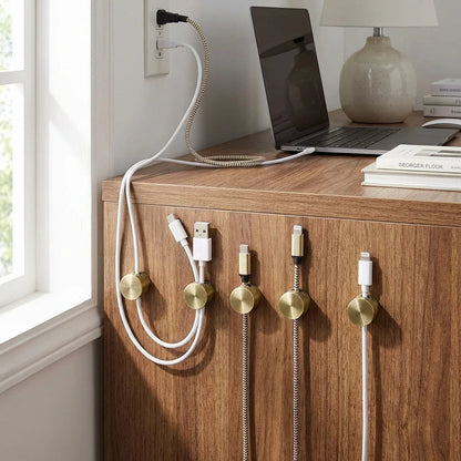 Cable Clips Screw Cable Management Clips 3 Pack for Desk and Wall 3