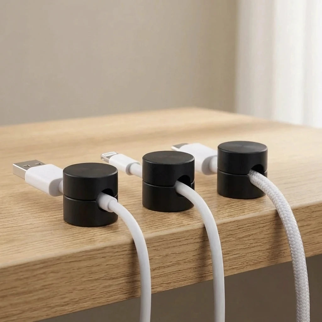 Cable Clips Screw Cable Management Clips 3 Pack for Desk and Wall 5