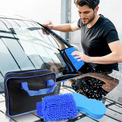 Car Detailing Brush Kit Professional Cleaning Set for Interior Exterior & Wheels 1