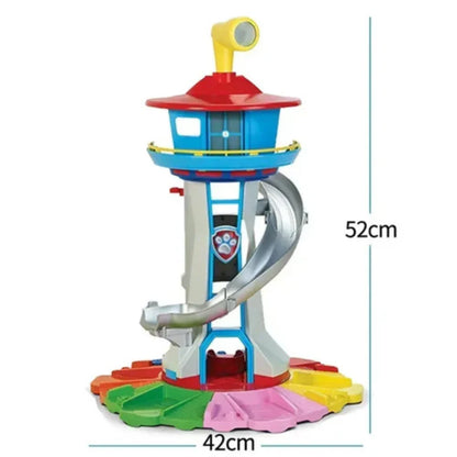 Car Track Playset – Spiral Slide Tower with Toy Vehicles & Rescue Figures 5