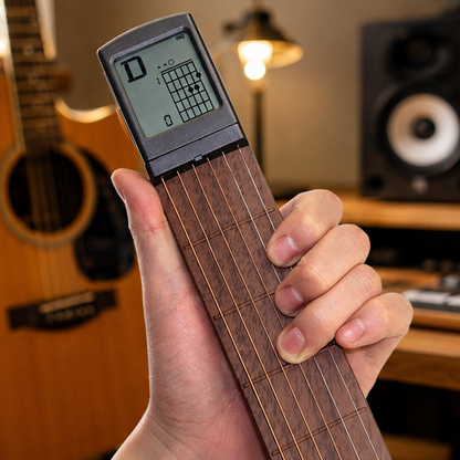 Eloria Portable Guitar Chord Trainer Tool for Practice with Real Strings