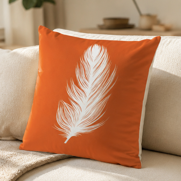 Novara Terracotta Boho Throw Pillow Covers Set of 4-Decorative Square Cushion Cases