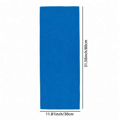 Eloria 4-Pack Microfiber Cooling Towels  for Sports, Running, Gym & Travel