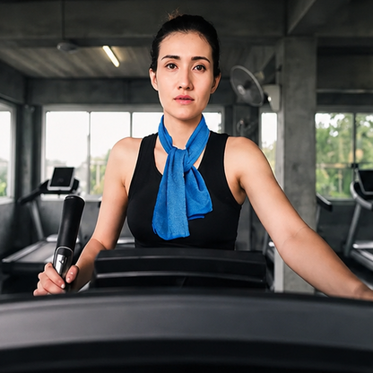 Eloria 4-Pack Microfiber Cooling Towels  for Sports, Running, Gym & Travel
