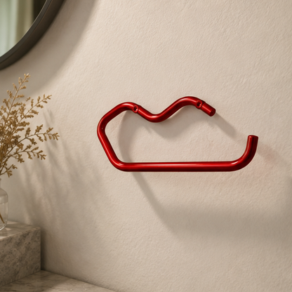 Royora Modern Gold Wall Mount Toilet Paper Holder for Bathroom & Kitchen