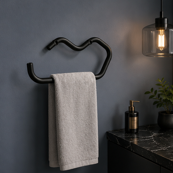Royora Modern Gold Wall Mount Toilet Paper Holder for Bathroom & Kitchen