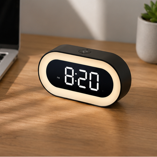 Royelle Dimmable Sunrise Alarm Clock with Nature Sounds & Gentle Wake-Up Light