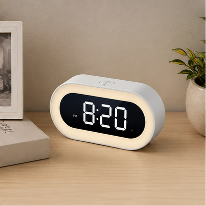 Royelle Dimmable Sunrise Alarm Clock with Nature Sounds & Gentle Wake-Up Light