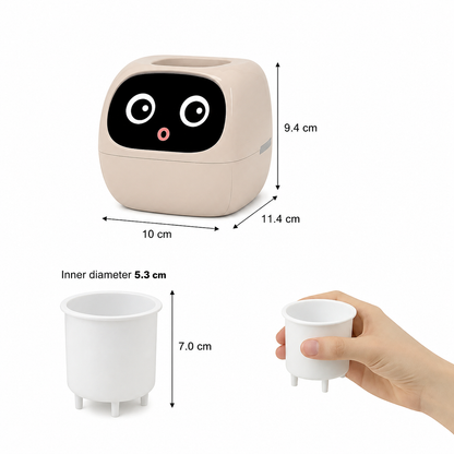 Novara Smart Self-Watering Indoor Plant Pot with App & Emoji Health Alerts