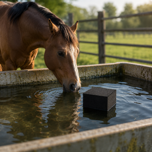 Novara Water Purifier Bio Cube for Livestock Troughs, Aquariums & Animal Water Tanks