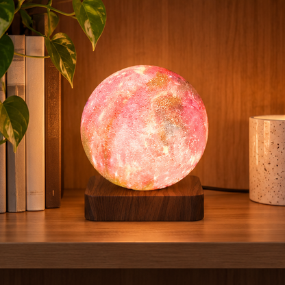 Royora Magnetic Levitation Floating Galaxy Moon Lamp-16 Color Night Light