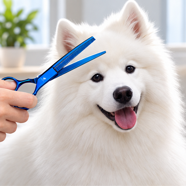 Royeva Professional Pet Grooming Scissors Kit-Rainbow Stainless Steel