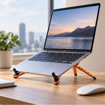 Novara Foldable Magnetic Phone Stand For Desk And Travel