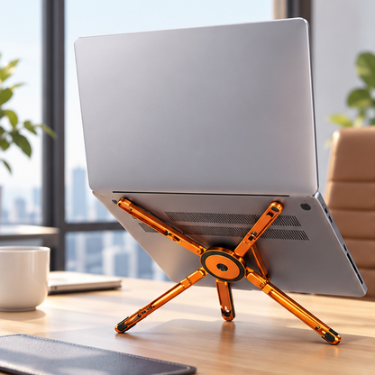 Novara Foldable Magnetic Phone Stand For Desk And Travel