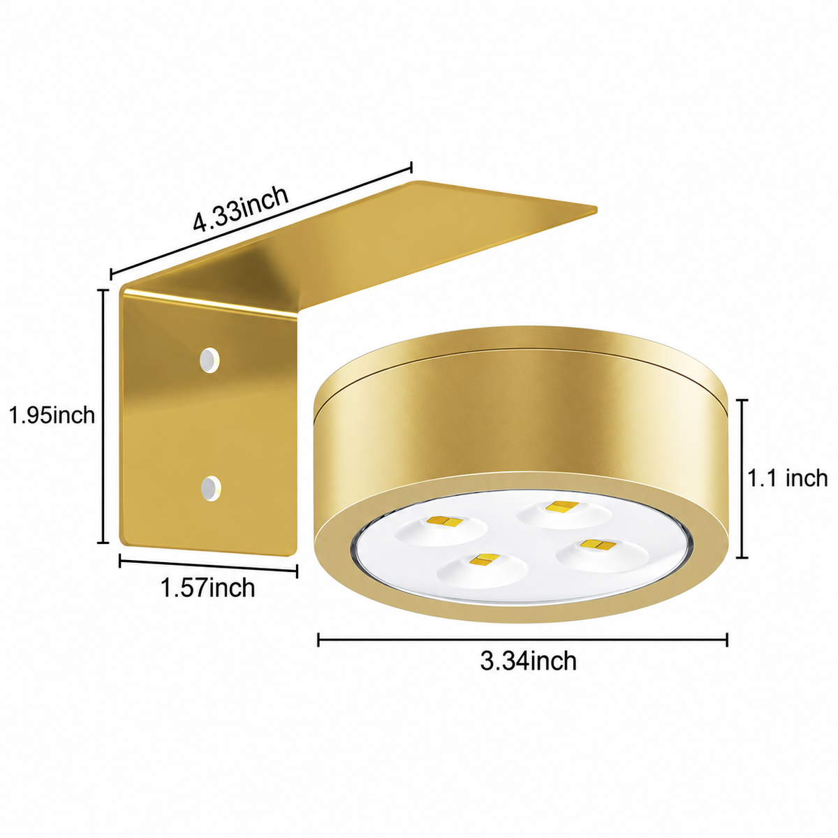Royeva Magnetic LED Picture Lights-Wireless Dimmable Remote Control Art Display Light