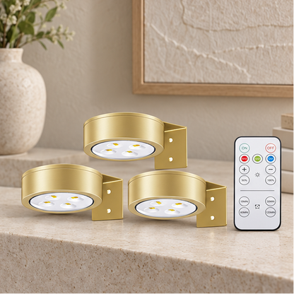 Royeva Magnetic LED Picture Lights-Wireless Dimmable Remote Control Art Display Light