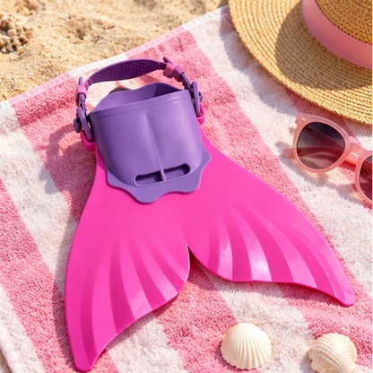 Royeva Adjustable Mermaid Monofin Swim Fin For Kids Training And Swimming