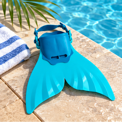 Royeva Adjustable Mermaid Monofin Swim Fin For Kids Training And Swimming