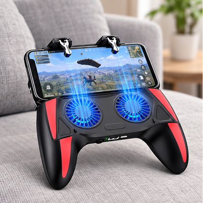 Royora Mobile Gaming Controller With Cooling Fan And Triggers