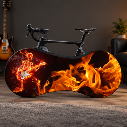 Royeva Indoor Bicycle Wheel Cover-Stretchable Mud Protection Storage Gear