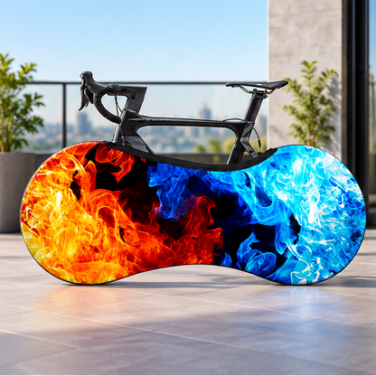 Royeva Indoor Bicycle Wheel Cover-Stretchable Mud Protection Storage Gear
