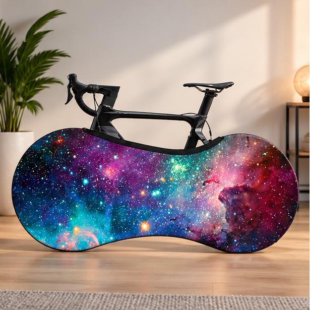 Royeva Indoor Bicycle Wheel Cover-Stretchable Mud Protection Storage Gear