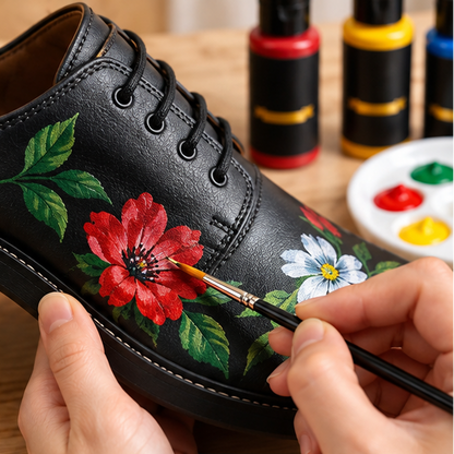 Royelle 36 Color Acrylic Leather Paint Set For Sneakers And Shoes