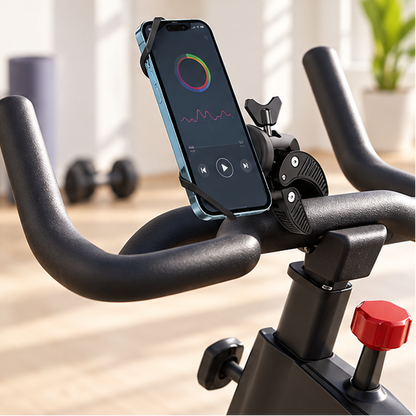 Royelle Magnetic Bike Phone Mount-Rotating Handlebar Holder for Bicycle and Scooter