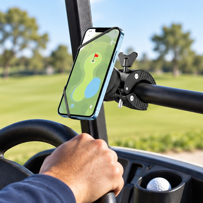 Royelle Magnetic Bike Phone Mount-Rotating Handlebar Holder for Bicycle and Scooter