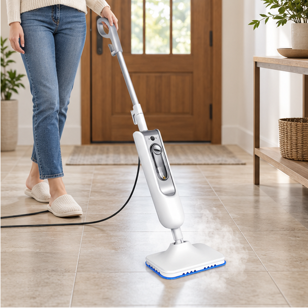 Royeva Electric Steam Mop-Fast Heating Multi-Surface Cleaner With 400ml Tank