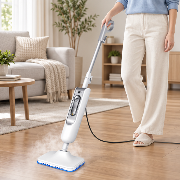 Royeva Electric Steam Mop-Fast Heating Multi-Surface Cleaner With 400ml Tank