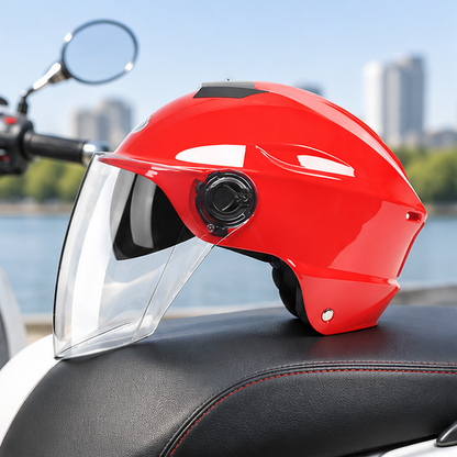 Royeva Lightweight Open Face Electric Scooter Helmet For Urban Riding