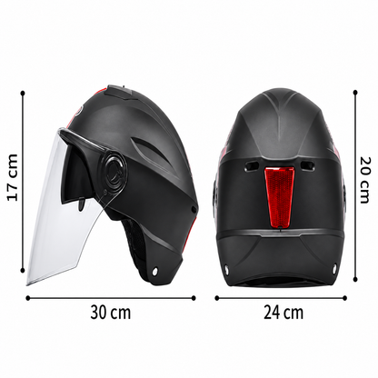 Royeva Lightweight Open Face Electric Scooter Helmet For Urban Riding