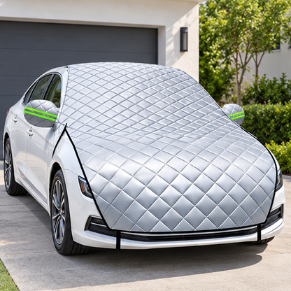 Royeva 5 Layer Waterproof Car Cover-Hail Protection Snow And UV Shield