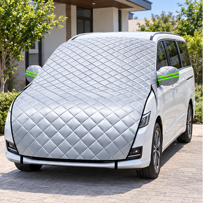 Royeva 5 Layer Waterproof Car Cover-Hail Protection Snow And UV Shield