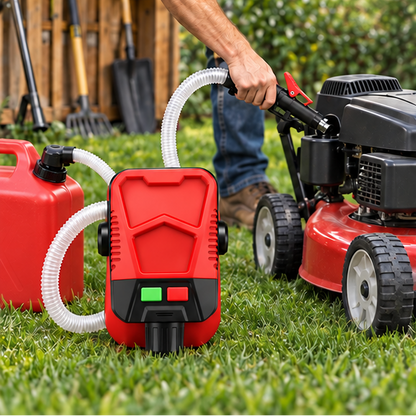 Royeva Battery Powered Fuel Transfer Pump With Auto Stop Sensor